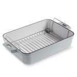 14″ x 10″ (35-cm x 25-cm) Enameled Cast Iron Pan - Image 2