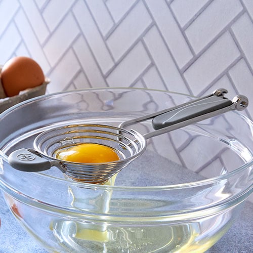 100678-1-lg.jpg Stainless Steel Egg Separator - Image 1