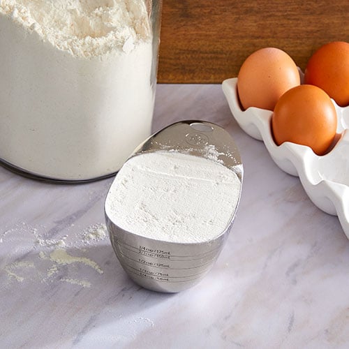 101126-1-lg.jpg Large Stainless Steel Measuring Scoop - Image 1
