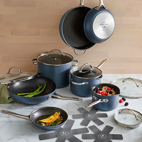 101666-1-lg.jpg 12-Piece Brilliance Nonstick Cookware Set - Image 1