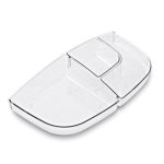 Replacement 3-Well Tray for Large Square Cool & Serve