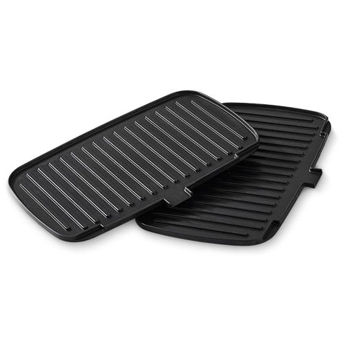 RP1106-lg.jpg Replacement Grill Plates (top + bottom) for Deluxe Electric Grill & Griddle - Image 1