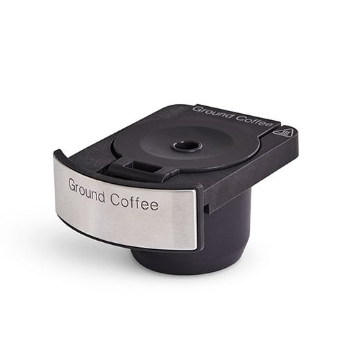 RP1235-1-lg.jpg Deluxe Coffee Machine Coffee Grounds Adapter w/Porta Filter - Image 1