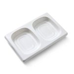 Replacement Ceramic Dipping Tray for Dual Sided Charcuterie Board Set (#101222)